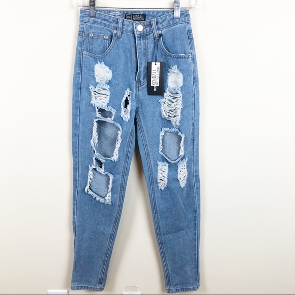 kendall mom jeans